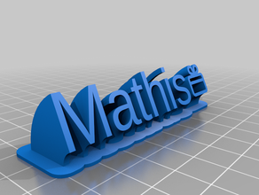 mathis customized 3d print model - Mito3D