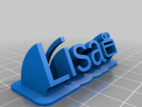 lisa personalizado 3d print model - Mito3D