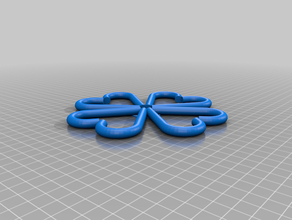 candy cane abstract algebra 3d print model - Mito3D