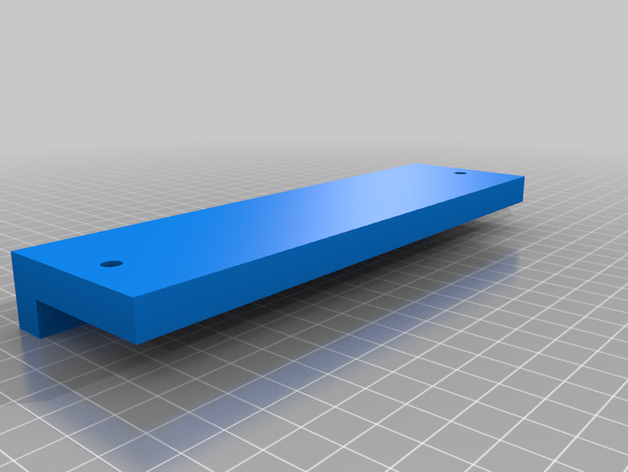 matkap şablonu ıkea kapı kolu bar ls201bss160 3D print model - Mito3D