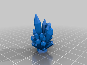 meine individuelle random-Kristall generator kundengebundene 3d print model - Mito3D