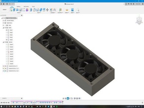 electronics enclosure vent 3d print model - Mito3D