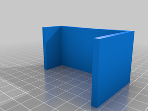 xbox bir kinect cam-engelleyici cam blok 3d print model - Mito3D