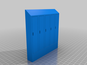 5 de la puerta gabinete herramienta el garaje coche rc herramientas 3d print model - Mito3D