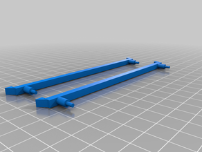 rc roof rack imperiaal bar 1 10 car roofrack scale tamiya tinkercad toyota tundra 3d print model - Mito3D