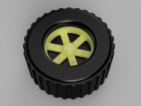 de la rueda 3d print model - Mito3D