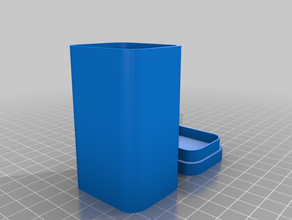tall small box 3d print model - Mito3D