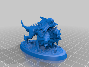 kraken to khorne warhammer 3d print model - Mito3D
