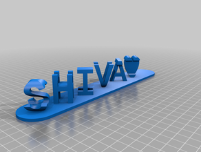 shiva shruthi su misura 3d print model - Mito3D