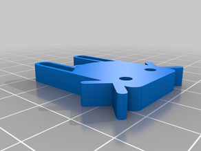 bunny Schlüsselanhänger 3d print model - Mito3D