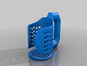can holder block o go bucks beer coozie 3d print model - Mito3D
