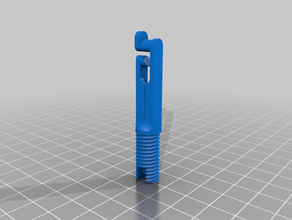 carabiner series 1 engineering key needle outdoor 3d print model - Mito3D