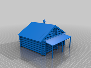 la cabaña 3d print model - Mito3D