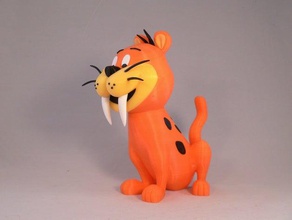 baby-Kater cartoon cat flintstones 3d print model - Mito3D