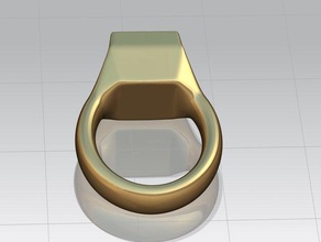 unicorn ring 3dprint jewel stl 3d print model - Mito3D
