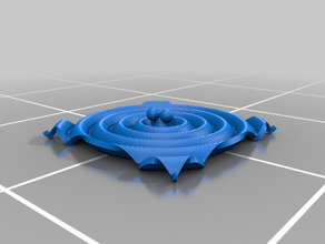 binário estrela de nêutrons fusão astrofísica ondas gravitacionais ciência estrelas 3d print model - Mito3D
