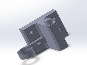 ar15 upper + bcg wall pegboard mount 3d print model - Mito3D