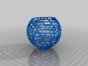 personalised teacher sphere 2 customized 3d print model - Mito3D