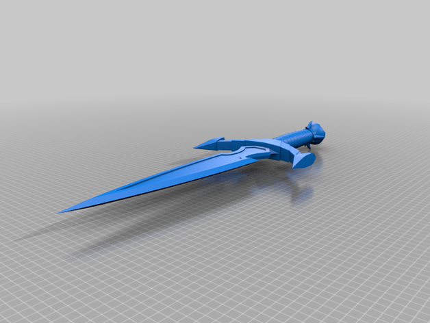mehrunes razor tesv skyrim edited cosplay dagger costume prop daedric elder scrolls weapon 3D print model - Mito3D