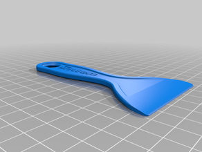 plastic scraper sla vat 3d print model - Mito3D