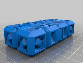 ainda outro fidget infinito cubo remix a caixa brinquedo pla imprimir lugar 3d print model - Mito3D