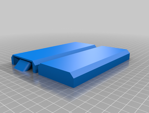 mon clavier personnalisé de repos poignet 2 3d print model - Mito3D