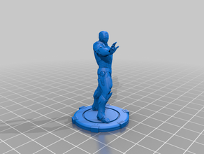 iron man shooting-star 3d print model - Mito3D
