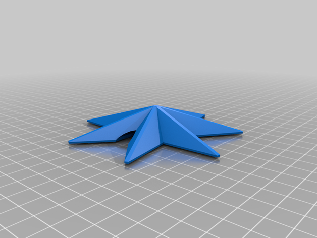 star 3D print model - Mito3D