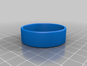 mon personnalisés cause bracelet -bague personnalisé 3d print model - Mito3D