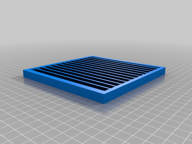 fan ızgarası kılavuz 3D print model - Mito3D