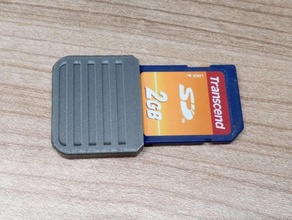 sd card grip holder 3d print model - Mito3D