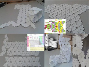 tavola periodica di puzzle sfida design Puzzle 3d la chimica l'istruzione educativi giocattolo educativo elementi mendeleev fisica polypanel 3d print model - Mito3D