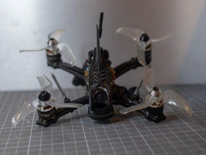 diatone gtr349 fussilage baldacchino drone fpv gtr 349 quadcopter il coniglio tpu 3d print model - Mito3D