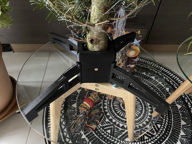 christmas tree foot pied sapin noel 3D print model - Mito3D
