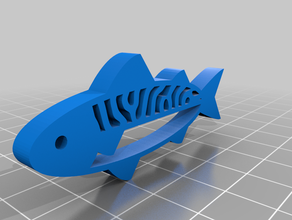 mackerel fish math reaction diffusion 3d print model - Mito3D