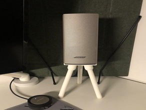 speaker stands bose computer stand 3d print model - Mito3D