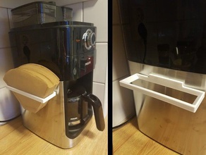 philips grind & brew magnetische Kaffee-filter-Halter 3d print model - Mito3D