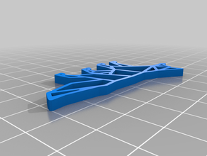 mon personnalisés origami fox personnalisé 3d print model - Mito3D