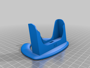 kr phone stand customized 3d print model - Mito3D