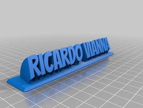 ricardo vianna 40r personalizado 3d print model - Mito3D