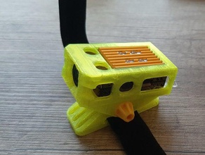 mobius mini 2 appareil photo imprimée en 3d réglable tpu de montage 3d print model - Mito3D
