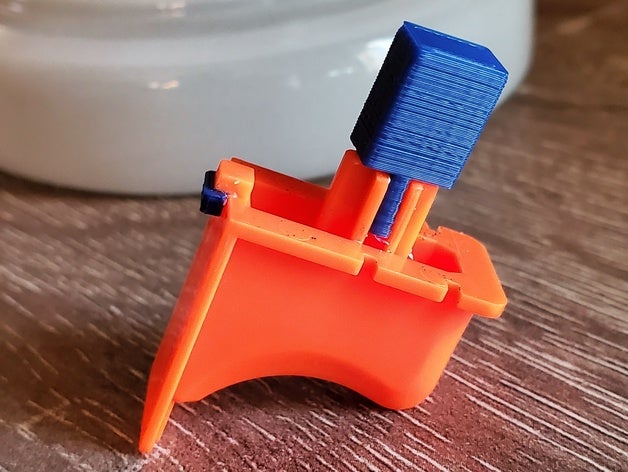 nerf perses déclencher un prolongement l'extension mod rival de entretoise déclencheur 3D print model - Mito3D