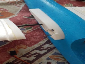 cheetah planador lidl irmão openscad rc avião 3d print model - Mito3D