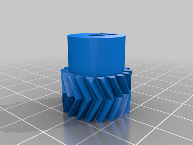 mk2 heringbone deslizante personalizado 3D print model - Mito3D