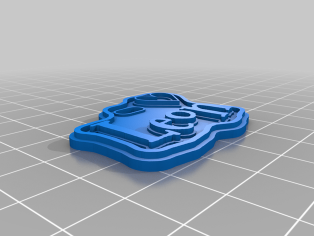 my customized xmas gift tag 3D print model - Mito3D