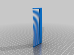 my customized comb customizer 3d print model - Mito3D