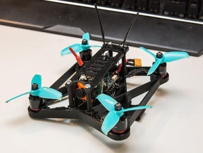 3-inch drone frame 3d print model - Mito3D