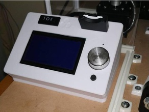 anet a6 lcd panel case 3d print model - Mito3D