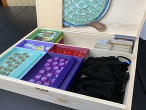 ciarlatani quedlinburg - box di espansione geekup bit gioco da tavolo inserti inserto scatola stoccaggio 3d print model - Mito3D