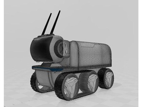 levi rover raspberry pi modüler robot açık donanım 3d baskı 6wd kamera dın mount diy drone kenar kesme bahçe lattepanda çim biçme makinesi yaprak temizleme mars 3 rc6wd rc araba Robotik robotlar güvenlik robotu buhar kök dize düzeltici tank izleri kırparak weedtrimmer ot wifi anten 3d print model - Mito3D